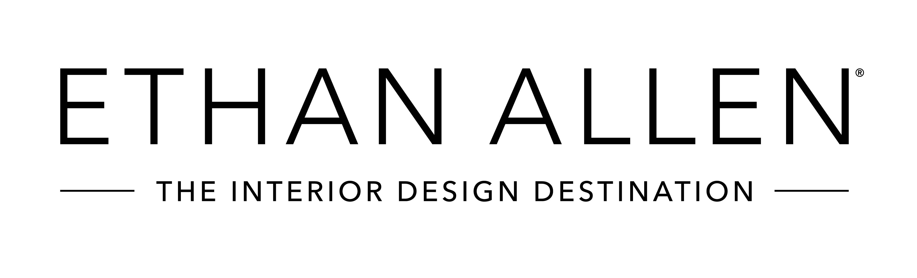 Ethan Allen logo.